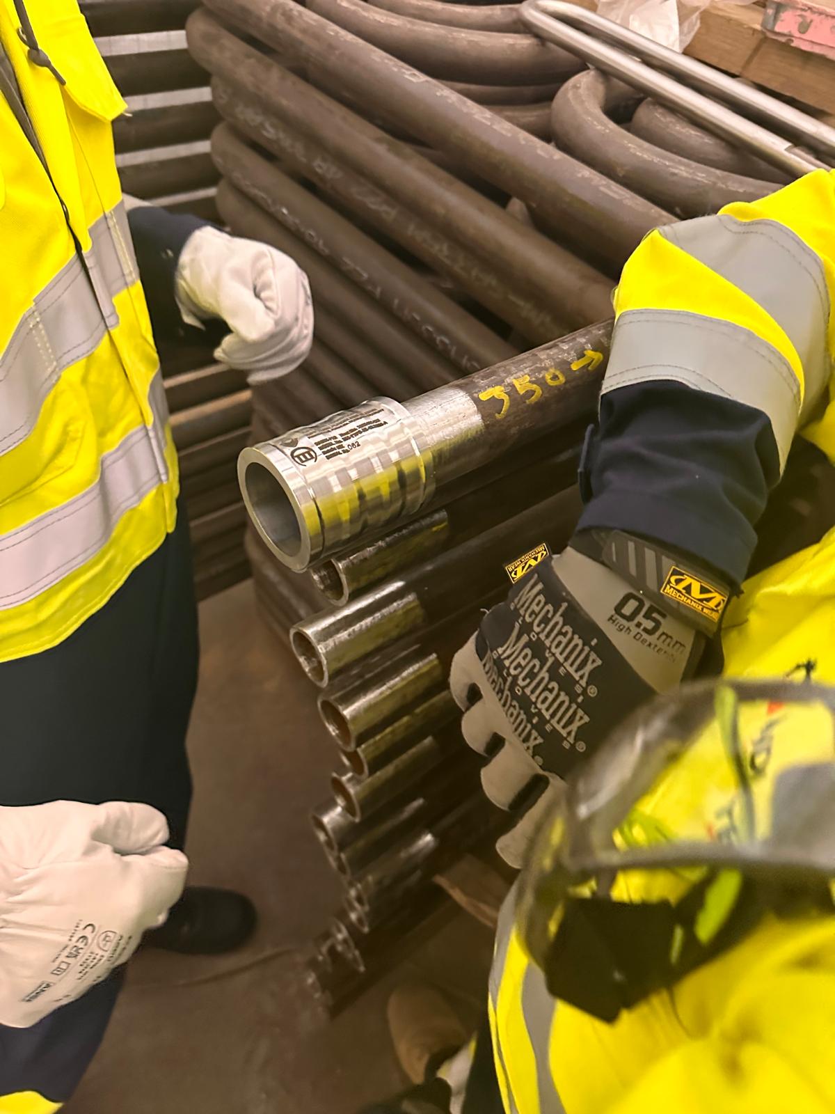 HRSG superheater tube context at Full Circle Generation